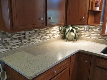Solid Surface Kitchen Countertop